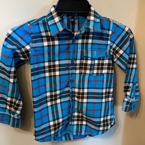 Flannel long sleeve shirt